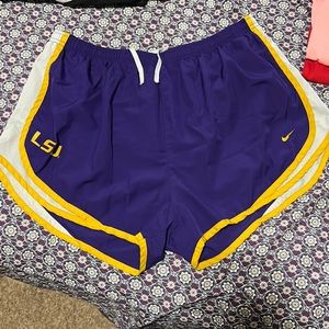 LSU Nike shorts